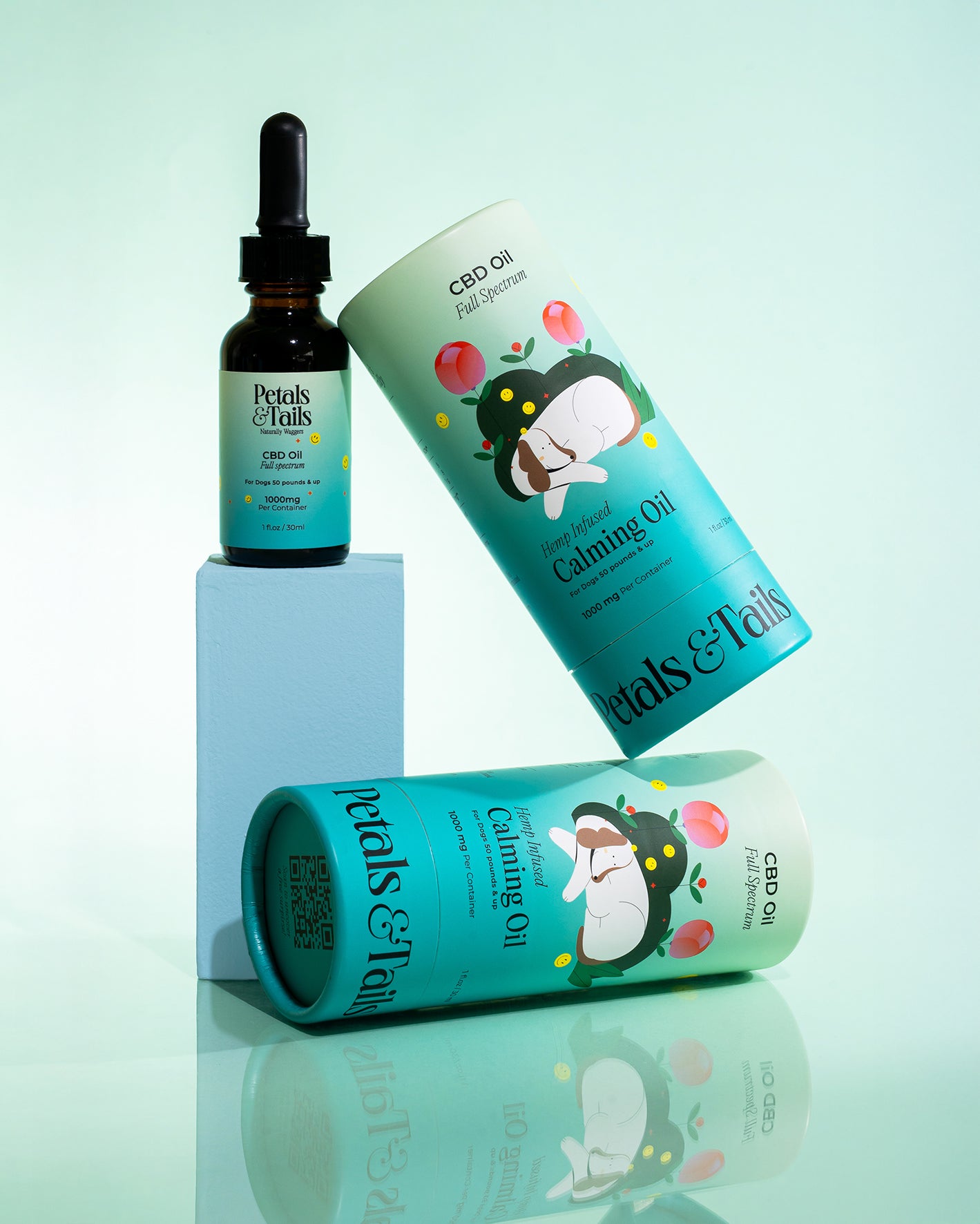 1000mg Calming CBD Oil - For Dogs 50lbs +