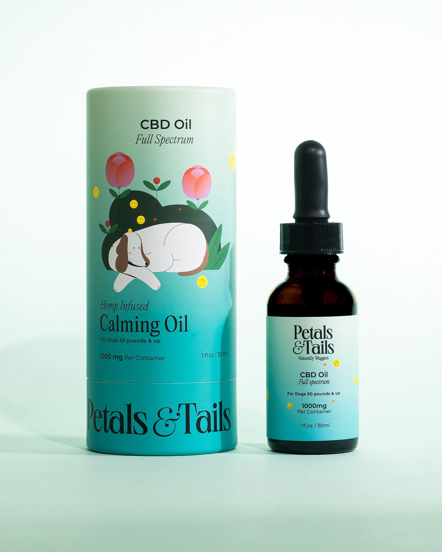 1000mg Calming CBD Oil - For Dogs 50lbs +
