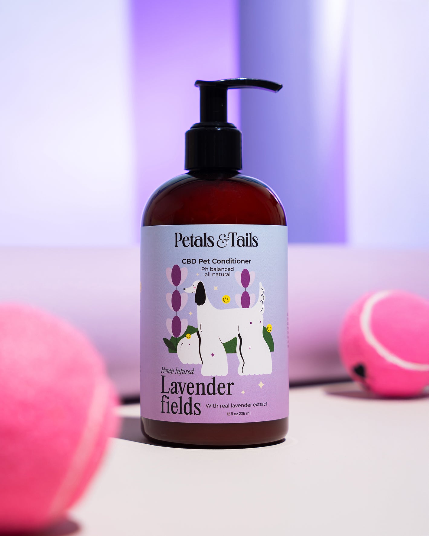Lavender Fields CBD Dog Conditioner - Now 50% Bigger!