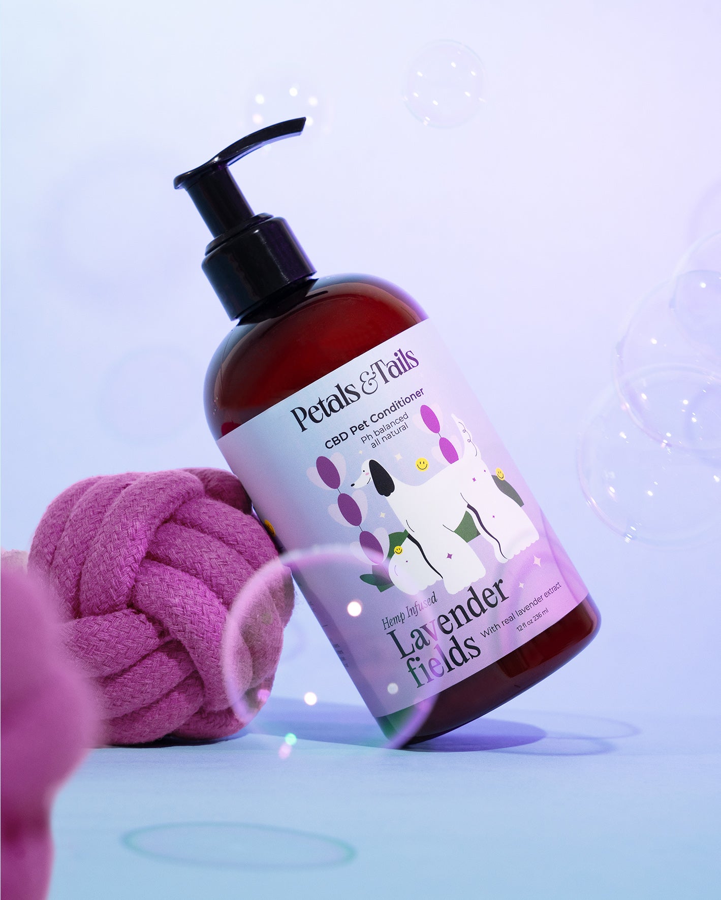 Lavender Fields CBD Dog Conditioner - Now 50% Bigger!