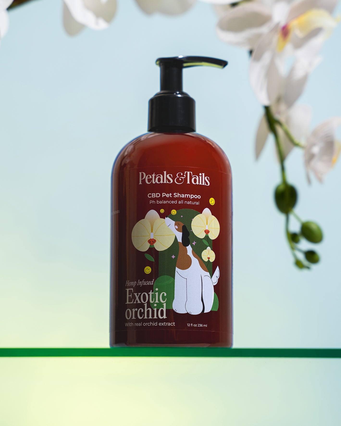 Exotic Orchid CBD Dog Shampoo - Now 50% Bigger!