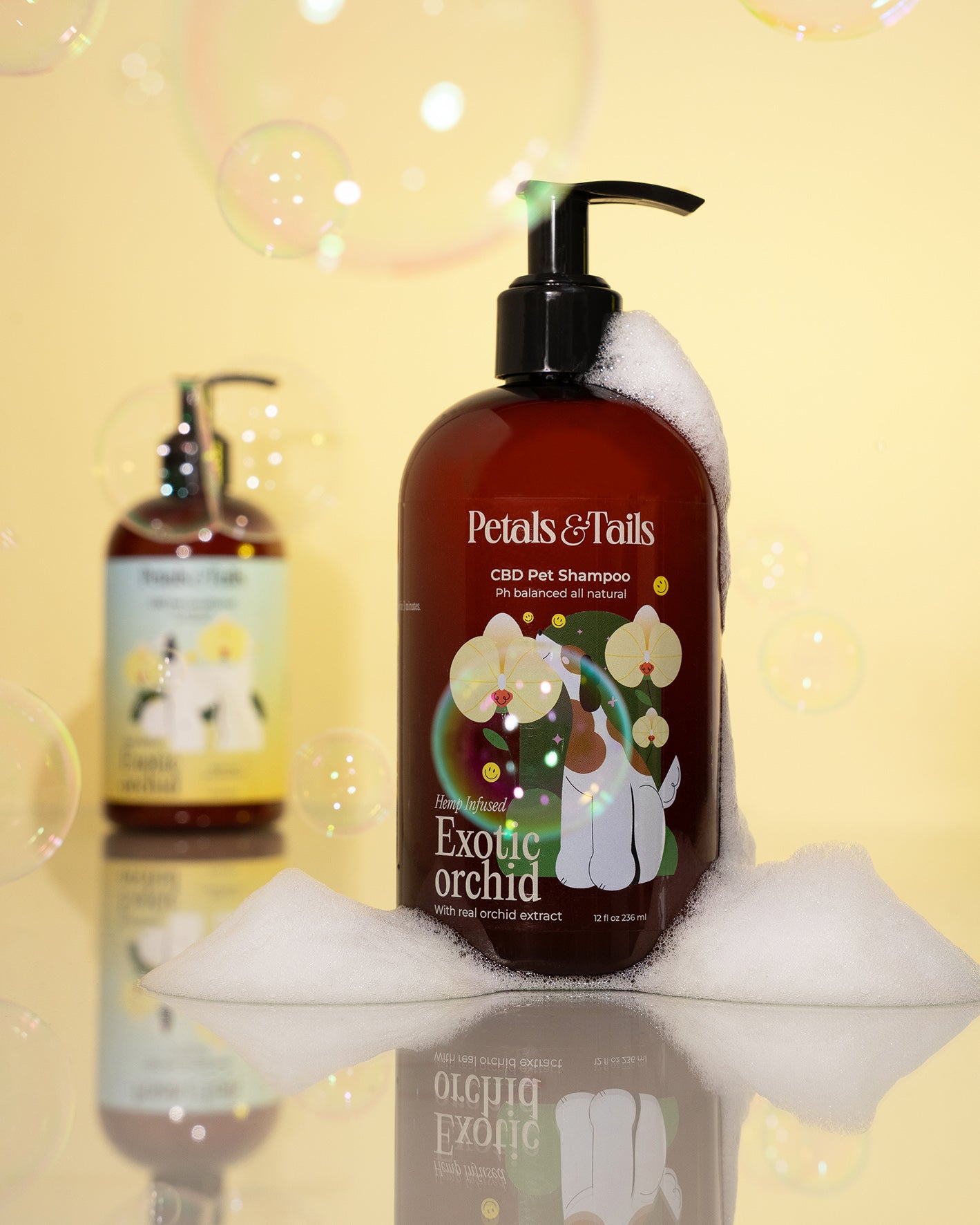 Exotic Orchid CBD Dog Shampoo - Now 50% Bigger!