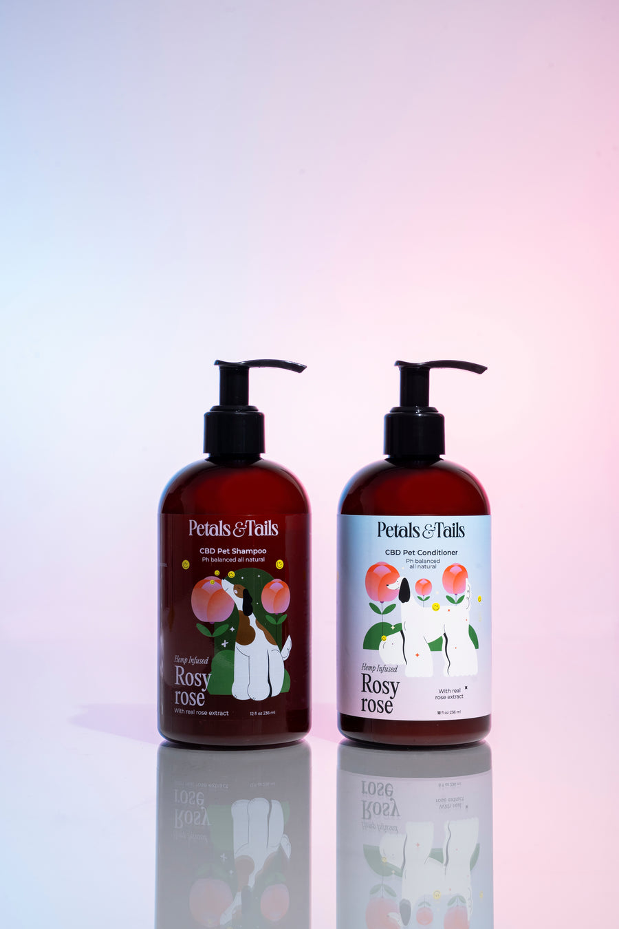 Rosy Rose CBD Dog Shampoo - Now 50% Bigger!