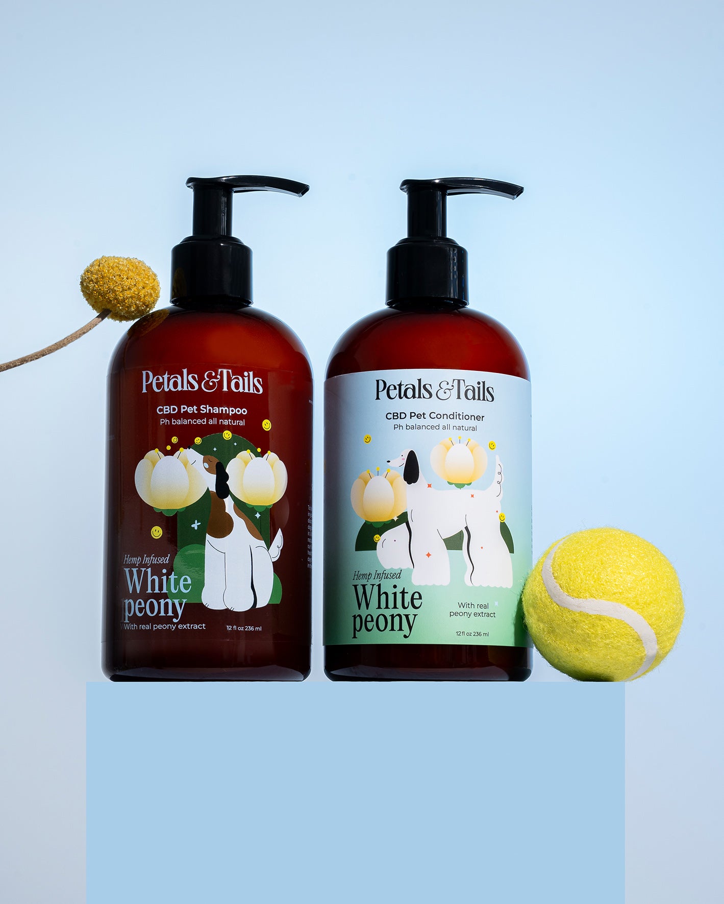White Peony CBD Dog Shampoo - Now 50% Bigger!
