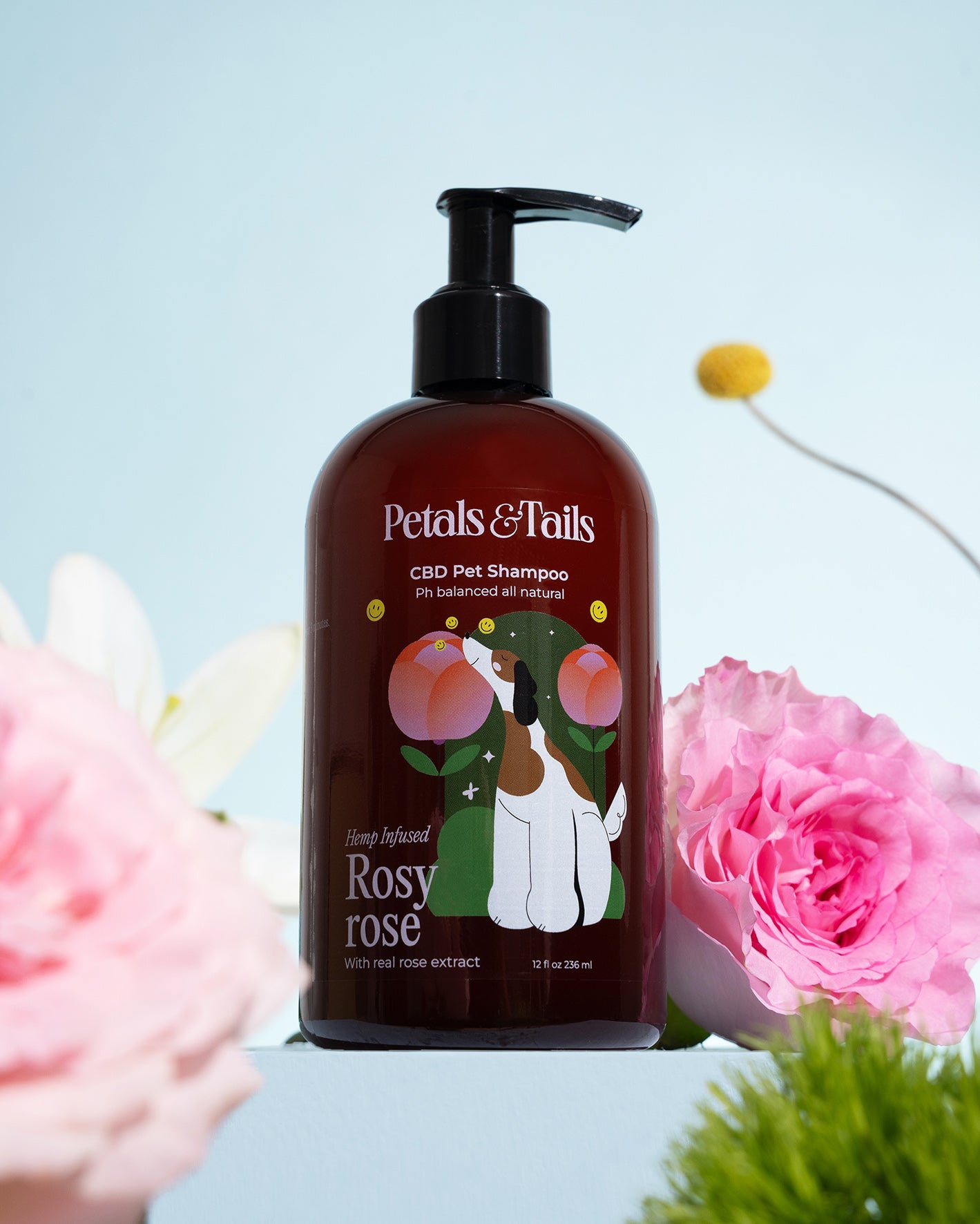 Rosy Rose CBD Dog Shampoo - Now 50% Bigger!