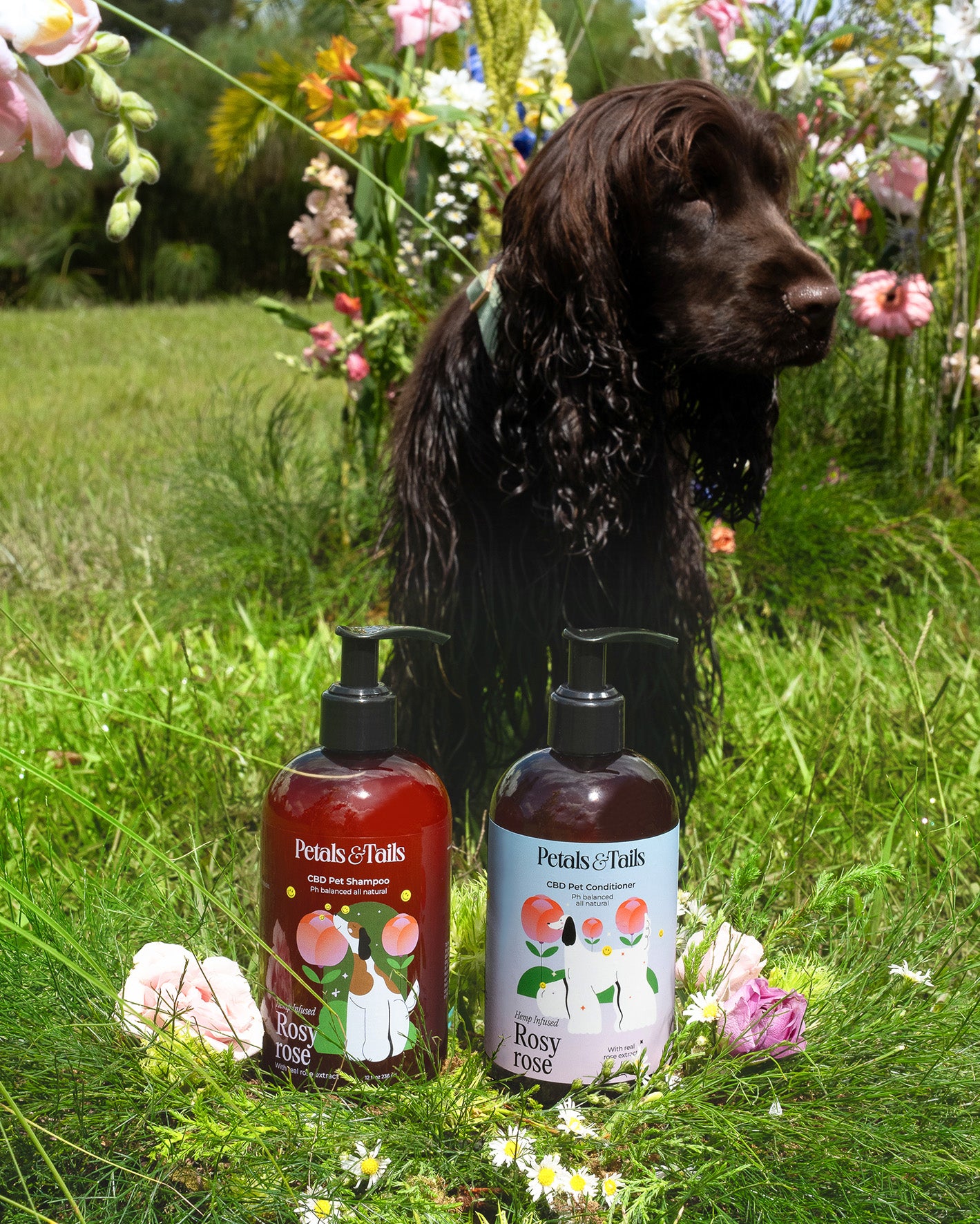 Rosy Rose CBD Dog Conditioner - Now 50% Bigger!