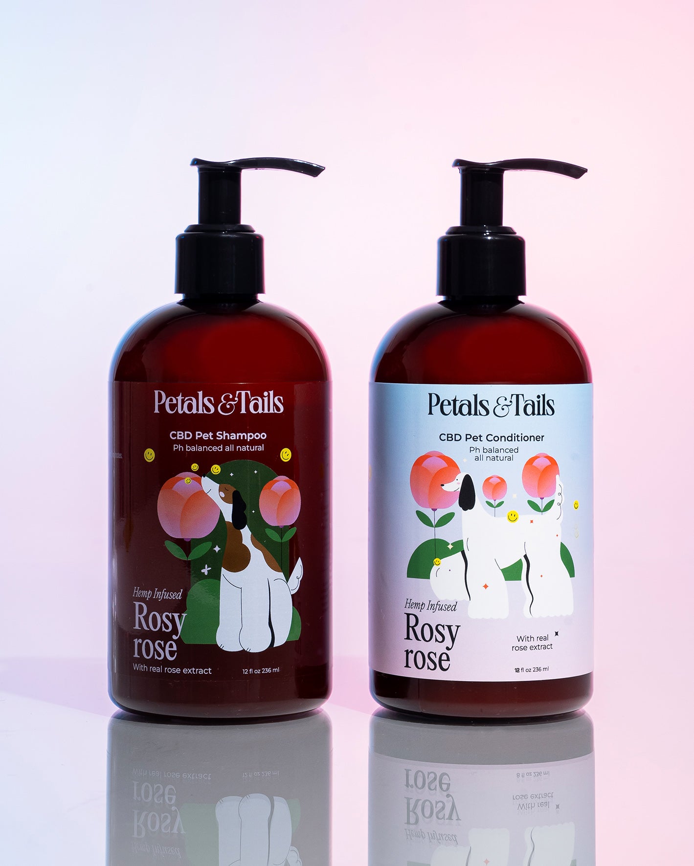 Rosy Rose CBD Dog Conditioner - Now 50% Bigger!