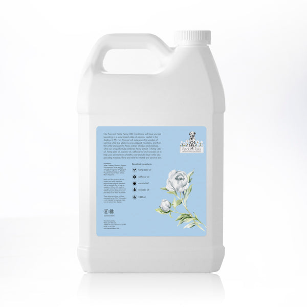 Pure and White Peony CBD Conditioner Gallon